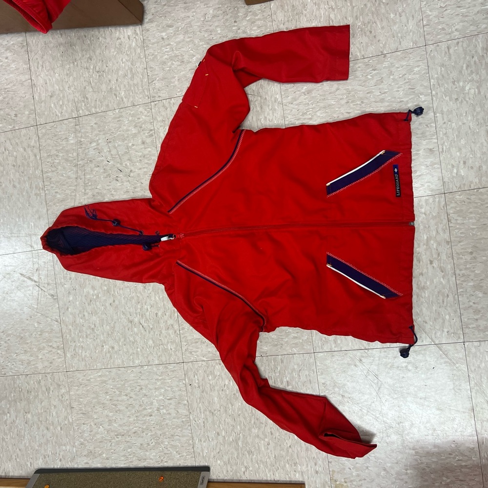 Vintage speedo lifeguard jacket